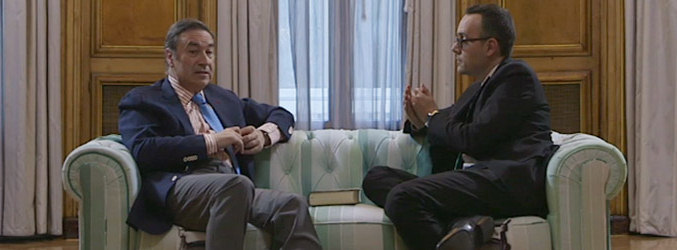 Pedro J. Ramírez y Risto Mejide hablan en un chester
