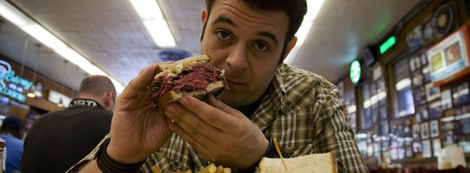 Adam Richman en 'Crónicas carnívoras'