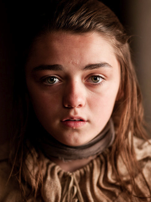 Arya, protagonista en 'Juego de tronos'