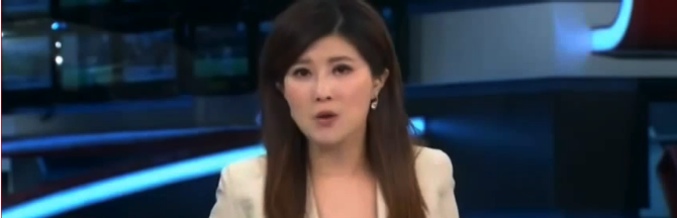 Lee Chingyu mientras da la trágica noticia