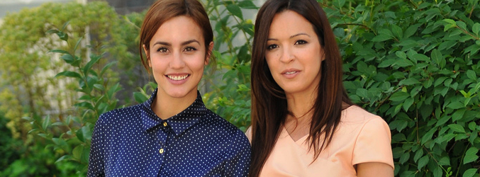 Megan Montaner y Verónica Sánchez