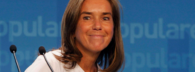 Ana Mato, ministra de Sanidad