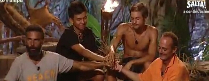 Los cuatro finalistas de 'Supervivientes 2014'