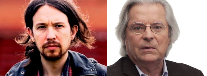 Pablo Iglesias y Javier Nart, dos de los triunfadores de las elecciones europeas