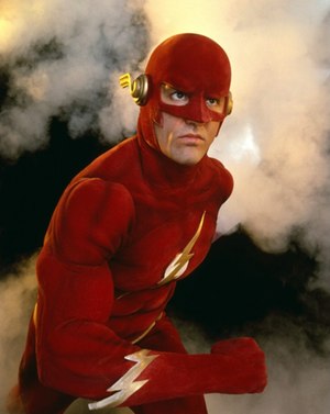 John Wesley Shipp como 'The Flash' en los noventa