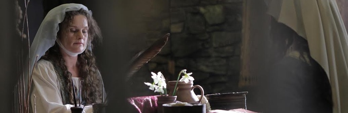 La escritora Marguerite Porete