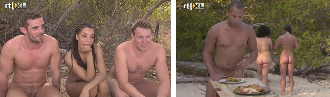 Los participantes se muestran desnudos en 'Adam Looking for Eve' 