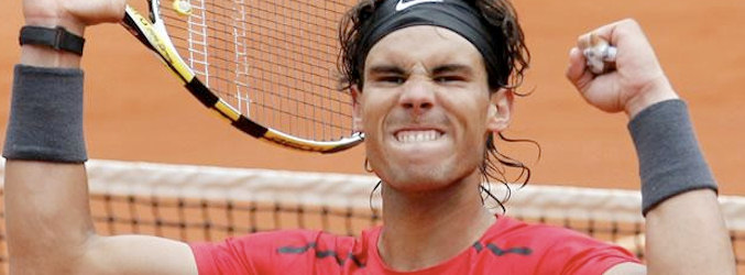 Rafa Nadal en Roland Garros