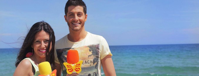 Núria Marín y Nando Escribano son los presentadores de &#39;Cazamariposas Fresh&#39;