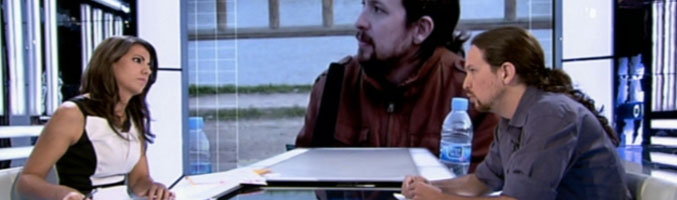 Ana Pastor entrevista a Pablo Iglesias (Podemos) en 'El objetivo'