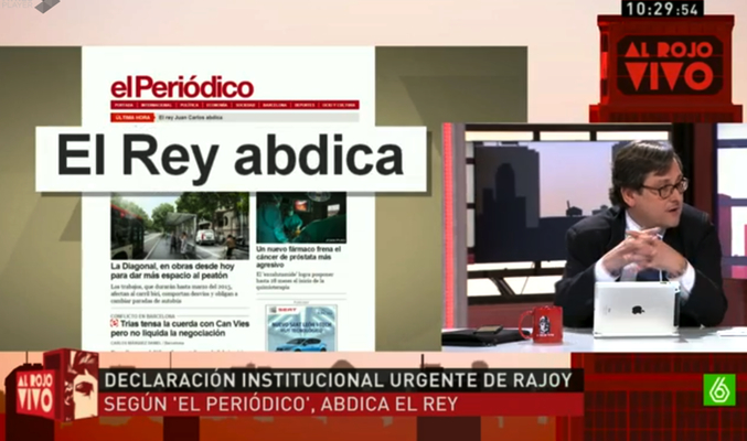 &#39;Al rojo vivo&#39;