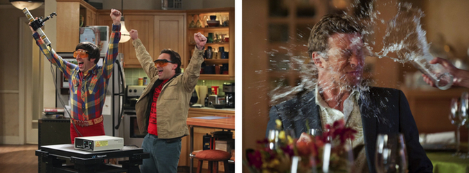 &#39;El mentalista&#39; y &#39;Big Bang&#39;