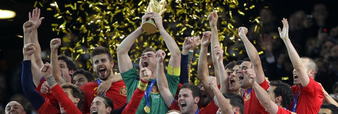 La selección española tratará de conseguir su segundo Mundial
