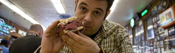 Adam Richman en &#39;Crónicas carnívoras&#39;