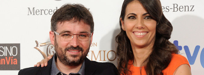 Jordi Évole y Ana Pastor en los Premios Iris 2014