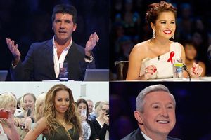 Los cuatro jueces de 'The X Factor UK'