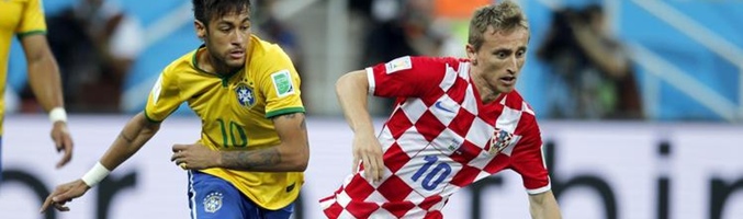 Brasil y Croacia inauguraron el Mundial de Brasil 2014