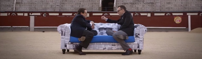 Francisco Marhuenda y Risto Mejide, cara a cara en la plaza de toros de Las Ventas