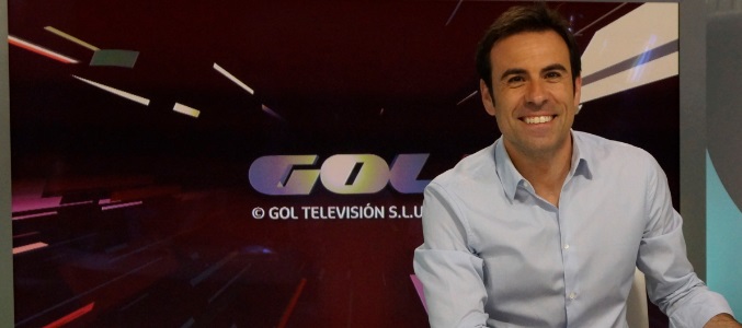 Felipe del Campo durante los ensayos de su nuevo programa en GolT