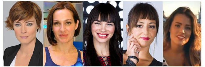 Las presentadoras de 'Hable con ellas en Telecinco'