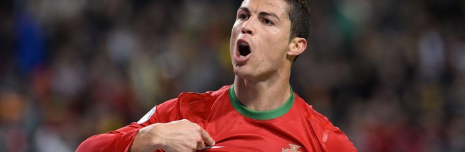 Cristiano Ronaldo, de la Selección Portuguesa