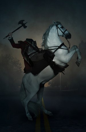 El jinete sin cabeza de cabeza de 'Sleepy Hollow'