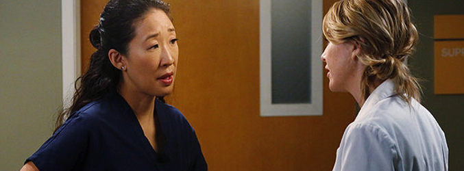 Cristina Yang y Meredith Grey en 'Anatomía de Grey'