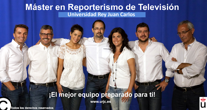 Profesorado del Máster en Reporterismo de Televisión de la Universidad Rey Juan Carlos
