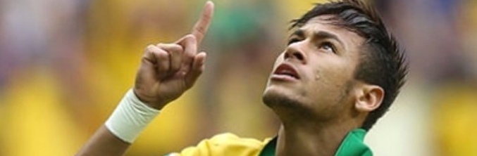 Neymar, de la Selección Brasileña