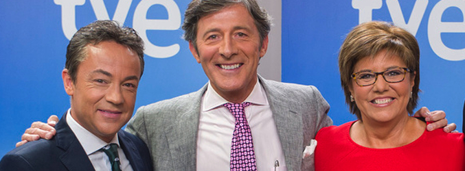 Sergio Sauca, Jesús Álvarez y María Escario