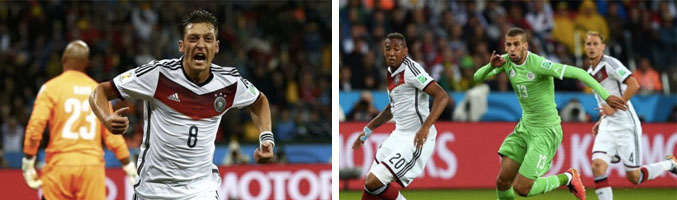 Alemania gana a Argelia (2-1) y logra su pase a cuartos