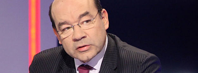 Ángel Expósito durante una tertulia en TVE