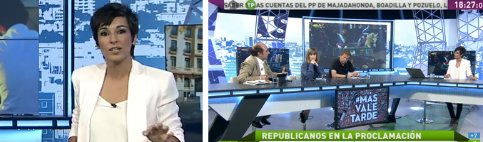 Adela González en 'Más vale tarde', el pasado 20 de junio