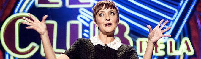 Eva Hache, presentadora de &#39;El club de la comedia&#39;
