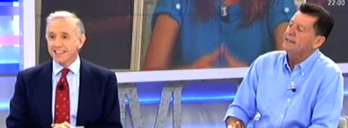 Eduardo Inda y Alfonso Rojo en 'El programa de Ana Rosa'