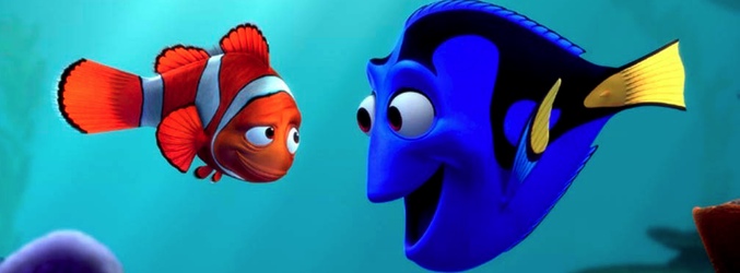 Imagen de la película "Buscando a Nemo"