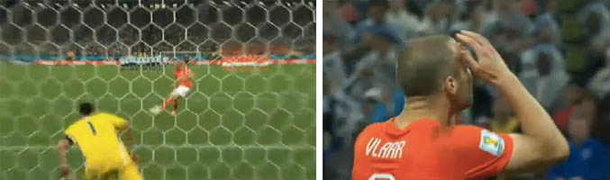 Argentina se impone a Holanda en penaltis (0-0, 2-4)