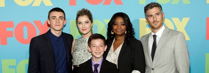 El reparto de &#39;Red Band Society&#39; durante su presentación en los Upfronts 2014