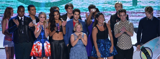 El reparto de 'Glee' en los Teen Choice Awards 2013