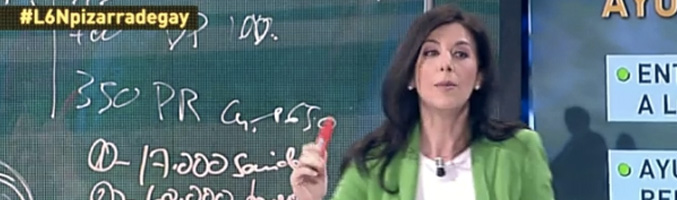 La diputada del Partido Popular María Arenales en 'laSexta noche'