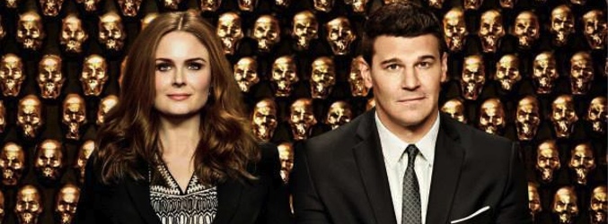 Los protagonistas de 'Bones': Emily Deschanel y David Boreanaz