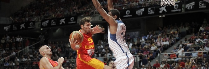 Rudy Fernández en el 'Eurobasket 2013'