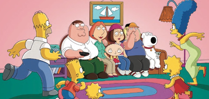 El crossover entre 'Family Guy' y 'Los Simpson'