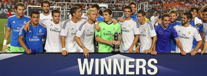 El Real Madrid ganó la edición de 2013 de la Guinness Internacional Champions Cup