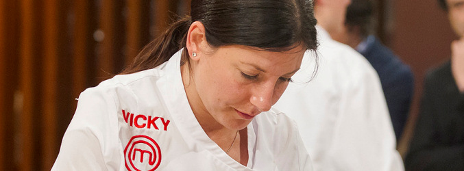 Vicky prepara sus mejores platos en la final de 'MasterChef'
