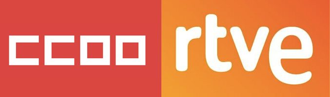 Logotipos de CCOO y RTVE