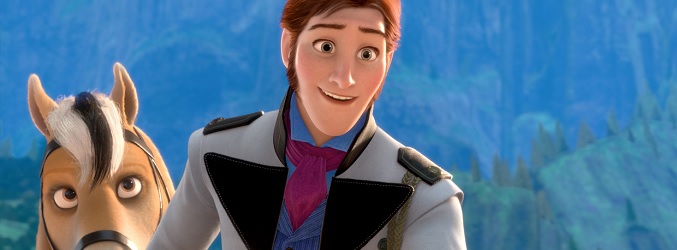 El príncipe Hans de las Islas del Sur en "Frozen"