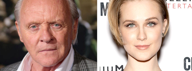 Anthony Hopkins y Evan Rachel Wood, primeros protagonistas confirmados para 'Westworld'