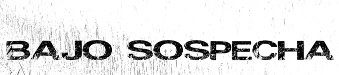 Logo de la seria 'Bajo sospecha'