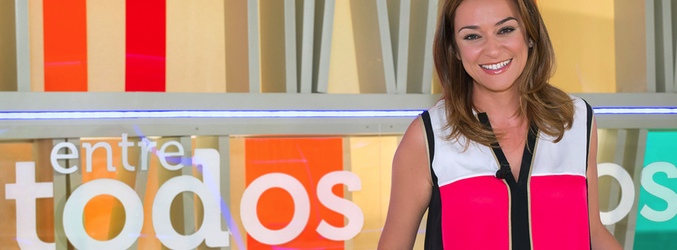 Toñi Moreno en el programa 'Entre todos'